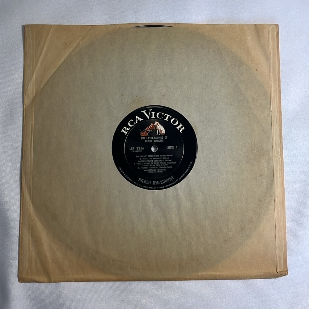 "THE LATIN SOUND OF HENRY MANCINI" VINYL RECORD ✨✨✨ - Picture 3 of 6
